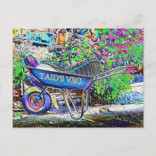 CARTÃO POSTAL VOLTA DE RODAS DA AVÓ