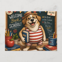 Voltar à Escola PNG de Cachorro, Design de Cachorr
