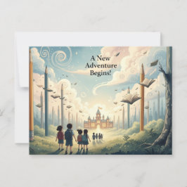 Cartão Postal Voltar ao Cartão-postal da escola