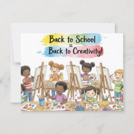 Cartão Postal Voltar ao Cartão-postal da escola