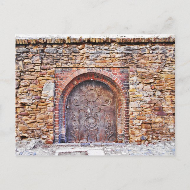 Cartão Postal Voltar aos tempos medievais (Frente)