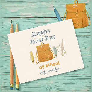 Cartão Postal Voltar para Amigos da Escola