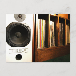 Cartão Postal Volte aos Discos