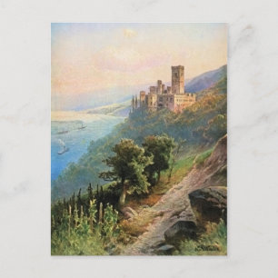 Cartão Postal Von Astuin, Schloss Stolzenfels