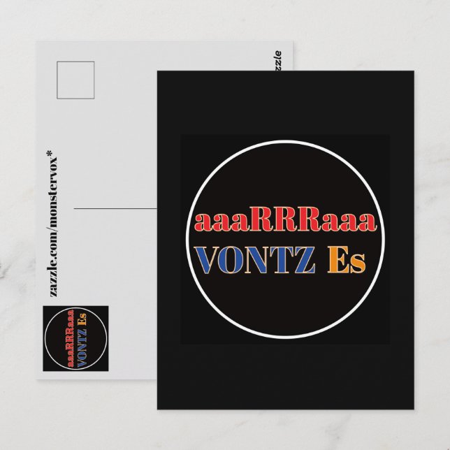 Cartão Postal Vontz Es (Frente/Verso)