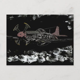 Cartão Postal Voo da Noite de Tuskegee