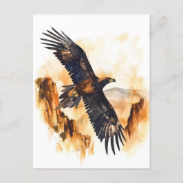 Cartão Postal Voo De Águia De Borda Aquática