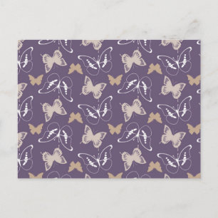 Cartão Postal Voo de Borboletas