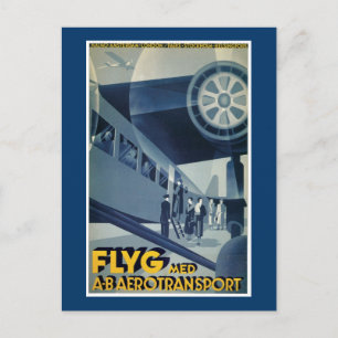 Cartão Postal Voo Med A-B Aerotransporte