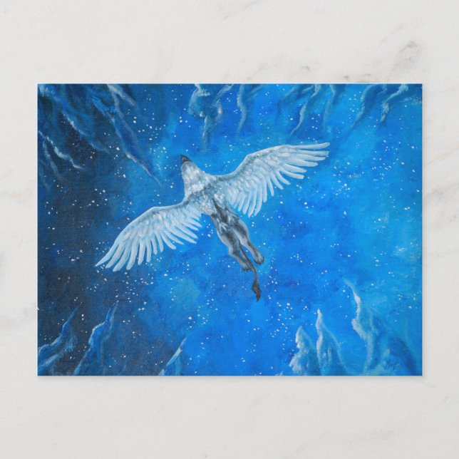 Cartão Postal Voo noturno (Frente)