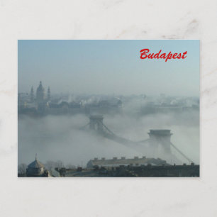 Cartão Postal Voo sobre o rio Danúbio