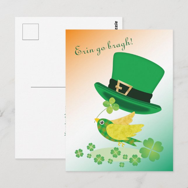 Cartão Postal Voo Sortudo de Shoemaker (Frente/Verso)