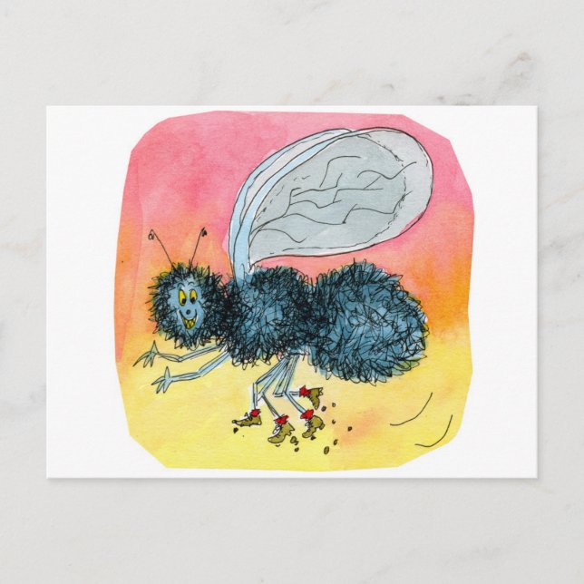 Cartão Postal Voo Voador (Frente)