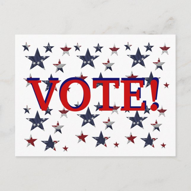 Cartão Postal VoOTE! (Frente)