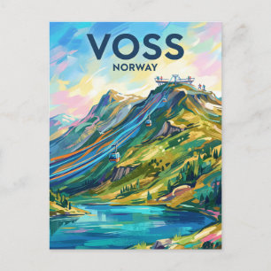 Cartão Postal Voss Resort Noruega