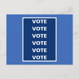 Cartão Postal Votação: 20/20/2020