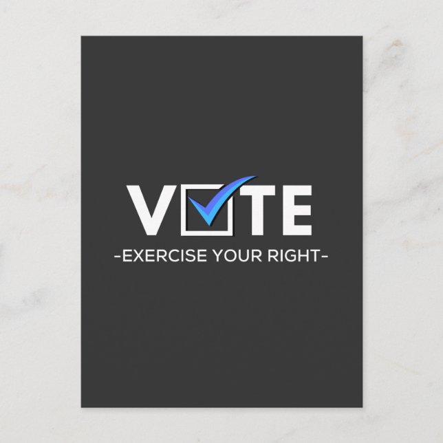 Cartão Postal Votação (Importa) (Frente)