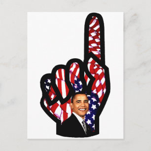 Cartão Postal Votação para Barack Obama 2012,Reeleição de Obama_