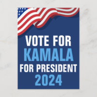Votar Kamala Harris para a eleição do Presidente A