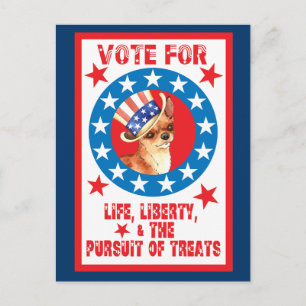 Cartão Postal Voto para Chihuahua