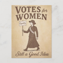 Cartão Postal Votos para as Mulheres Ainda São uma Boa Ideia Vin