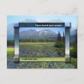 Cartão Postal Vou Curá-Lo.