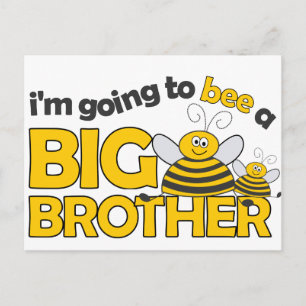 Cartão Postal Vou ser uma camiseta Big Brother
