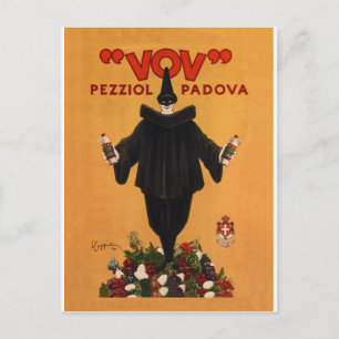 Cartão Postal Vov Pezziol Padova ~ Leonetto Cappiello Itália 19