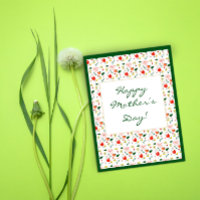 Vovó dia de as mães Flores selvagens