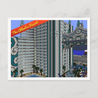 Cartão Postal VoxelPostcard: O recurso Atlantis