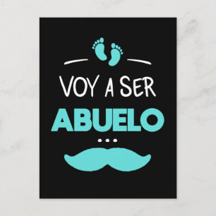 Cartão Postal Voy a ser abuelo