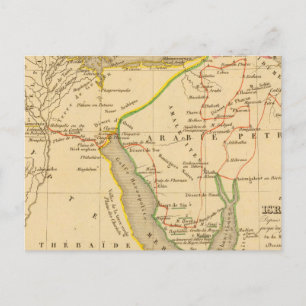 Cartão Postal Voyage des Israelites depuis leur sortie d'egípci