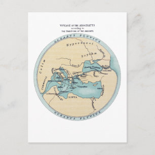 CARTÃO POSTAL VOYAGE OF THE ARGONAUTS