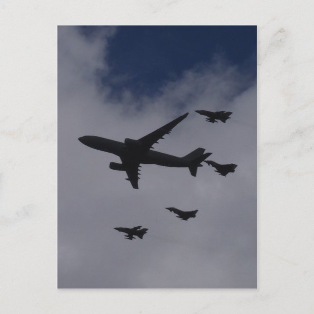 Cartão Postal Voyager e Typhoons (Frente)