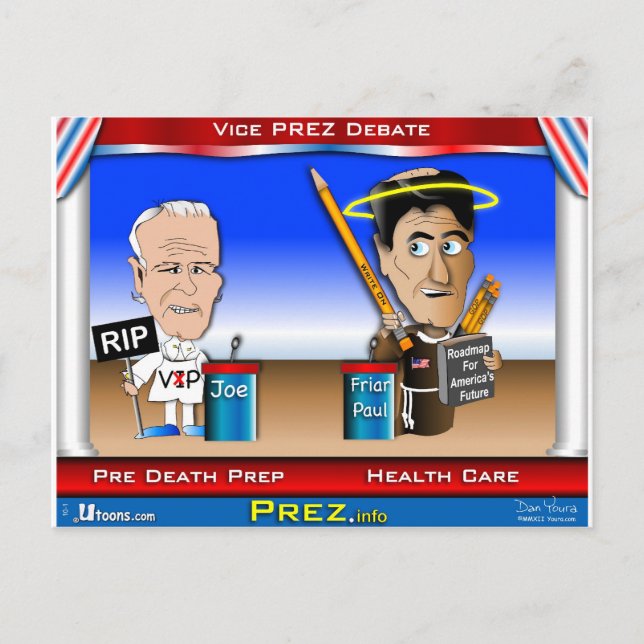 Cartão Postal VP de Debate (Frente)