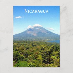 Cartão Postal vulcão concepción