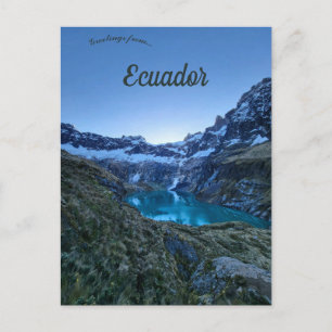 Cartão Postal Vulcão Crater Altar El Altar Equador