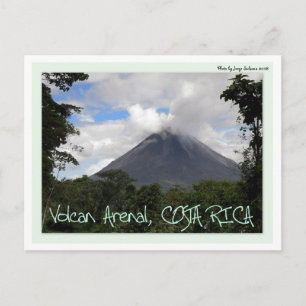 Cartão Postal Vulcão de Arenal
