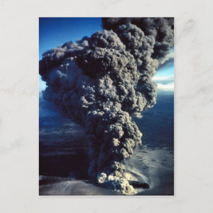 Cartão Postal Vulcão Fumegante