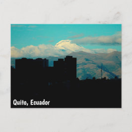 Cartão Postal vulcão Quito