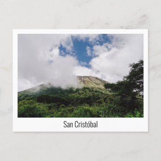 Cartão Postal Vulkankrater San Cristóbal in Nicaragua