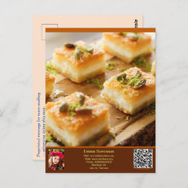 Cartão Postal Vykort — Connect, Food