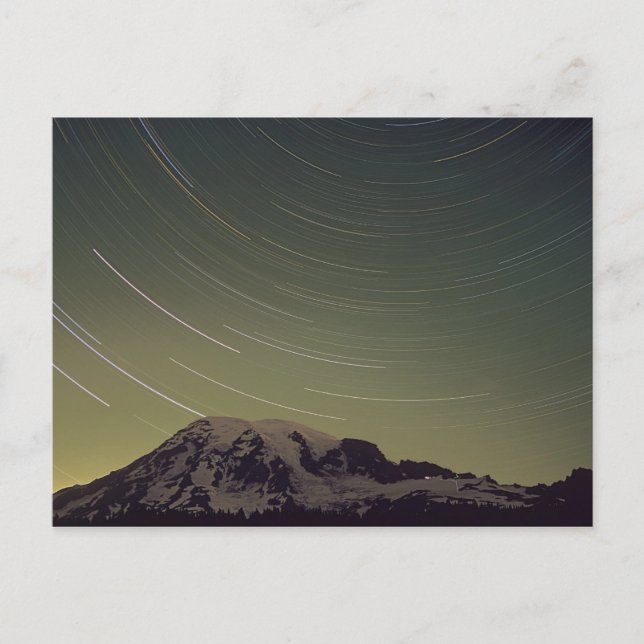 Cartão Postal WA, Monte Rainier National Park, Monte Rainier, (Frente)