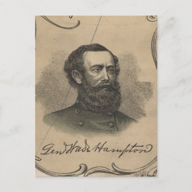 Cartão Postal Wade Hampton III (Frente)