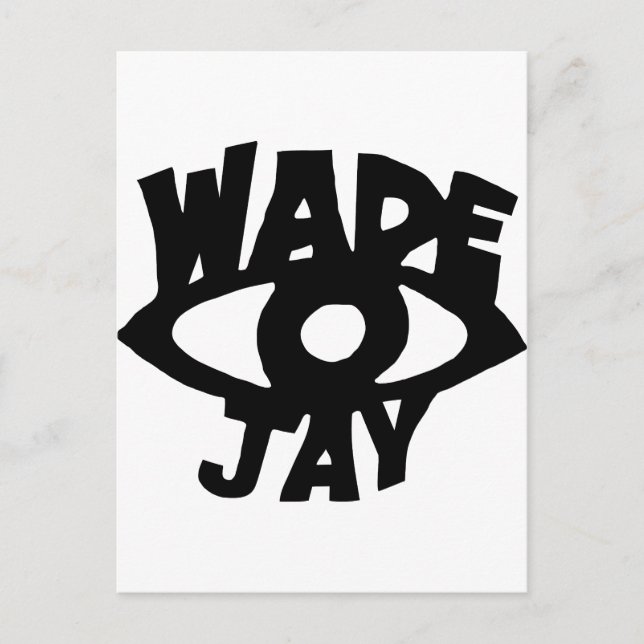 Cartão Postal Wade Jay (Frente)