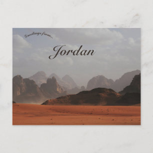 Cartão Postal Wadi Rum Aqaba Jordânia