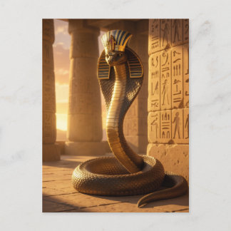 Cartão Postal Wadjet – Egyptian Cobra Goddess´6