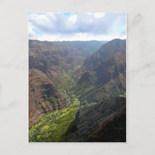 Cartão Postal Waiamea Canyon Kauai