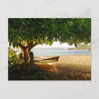 Cartão Postal Waimea Bay Summer Eve Foto de Daniela Power