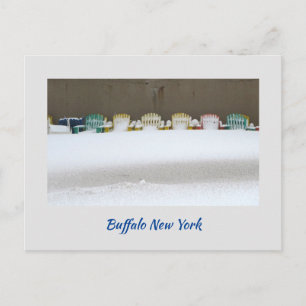 Cartão postal Waiting in the Snow